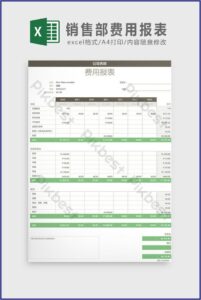 Excel Expense Report Template Free Download