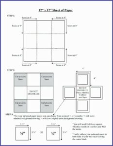 Exploding Box Invitation Template