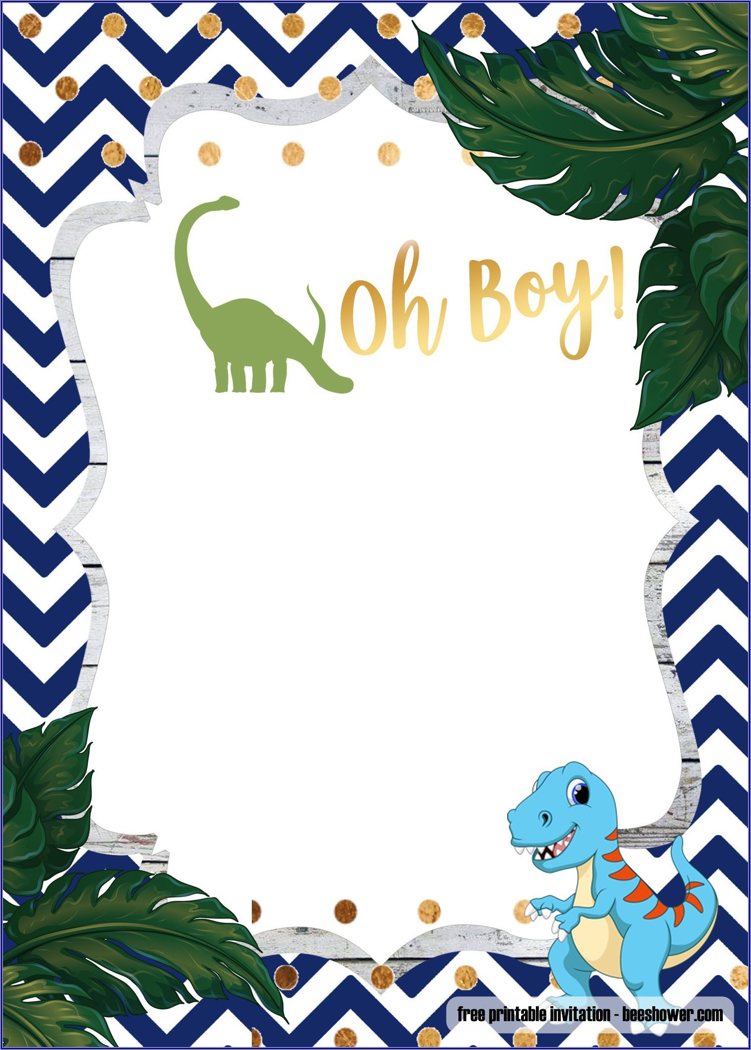 Free Baby Shower Online Invitation Template