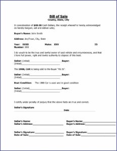 Free Bill Invoice Template Printable