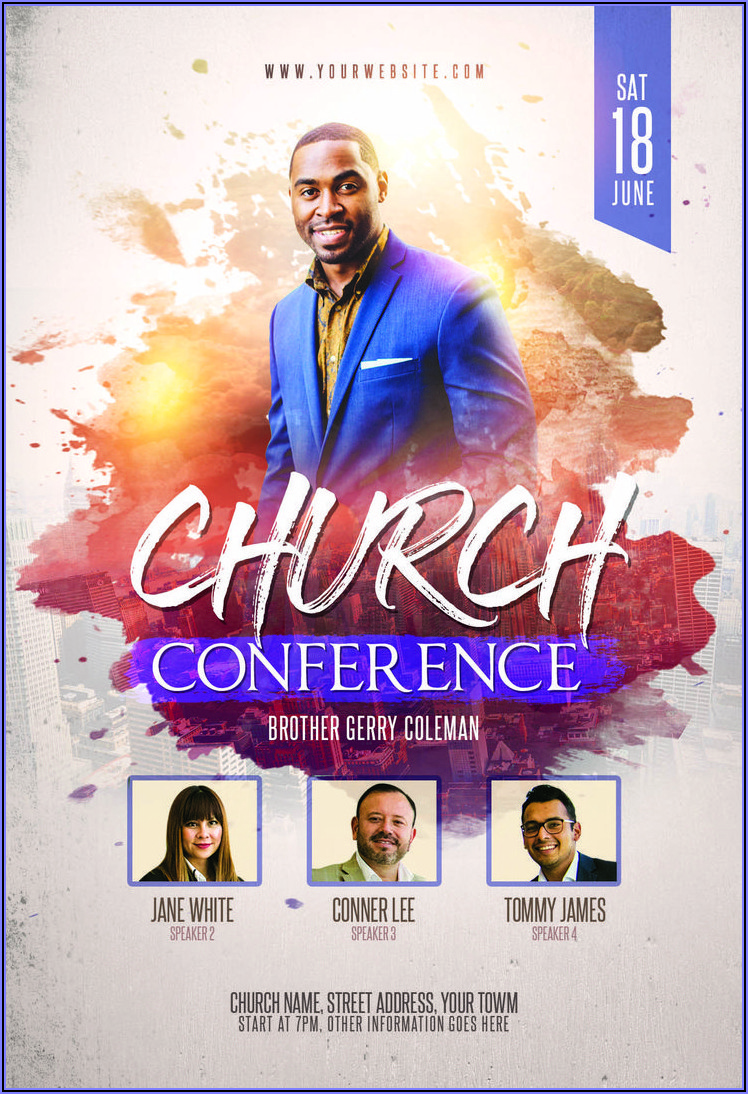 Free Church Flyer Templates For Ministry Events