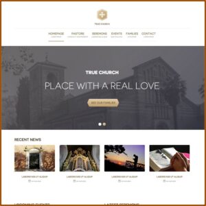 Free Church Websites Templates
