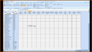 Free Employee Shift Schedule Template For Excel
