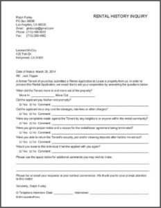 Free Landlord Rental Application Forms