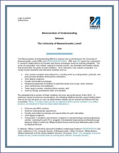 Free Memorandum Of Understanding Template Nz