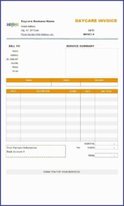 Free Moving Invoice Template