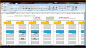 Free Organizational Chart Template Excel Download