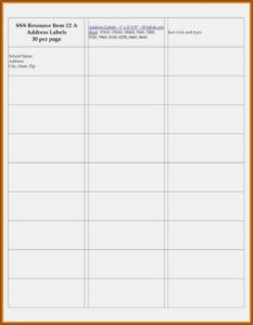 Free Printable Shipping Label Templates For Word