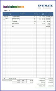 Free Small Business Quote Templates