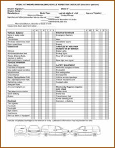 Free Truck Maintenance Log Template