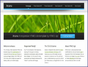 Free Website Template Dreamweaver Cs6