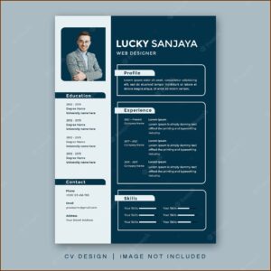 Graphic Design Resume Templates Free Download