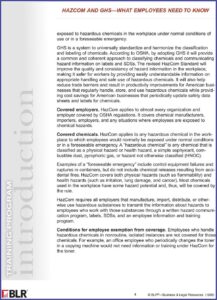 Hazard Communication Plan Template For Dental Office