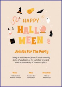 Holiday Party Announcement Template