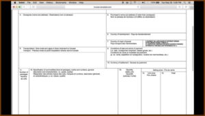 Invoice Template Canada Excel