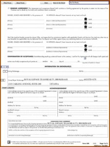 Legal Lease Agreement Form Ontario