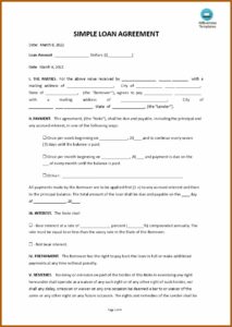 Loan Contract With Collateral Template