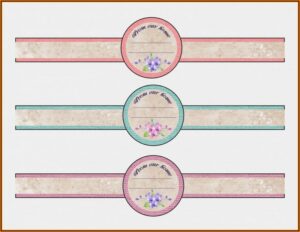 Mason Jar Label Template Free