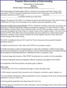 Memorandum Of Understanding Template Free Download