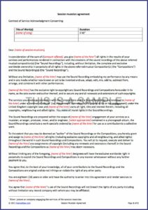 Music Producer Contract Template Uk