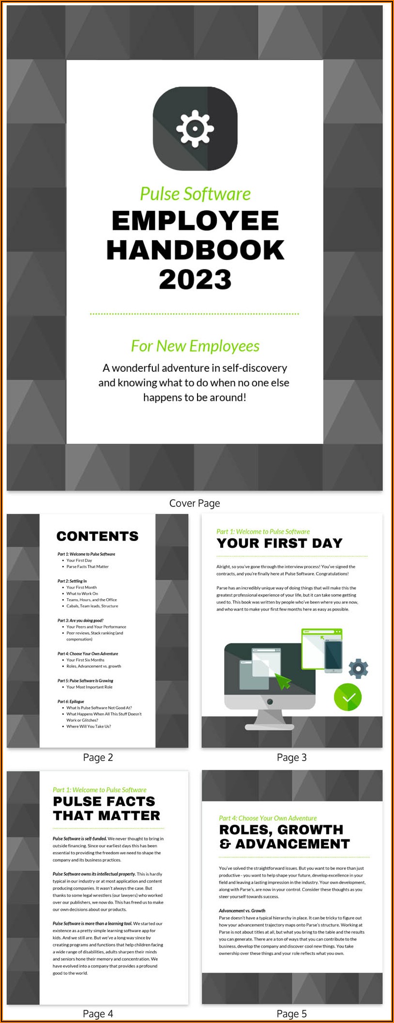 New York State Employee Handbook Template