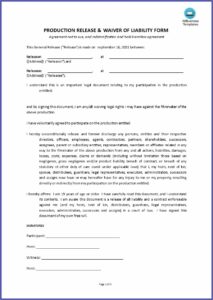 Non Waiver Agreement Template