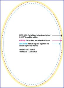 Oval Label Templates