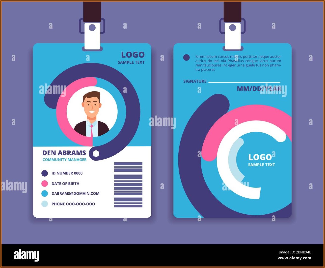 Picture Id Badges Templates
