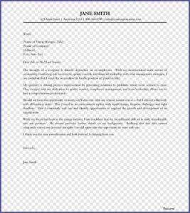 Real Estate Cover Letter Template