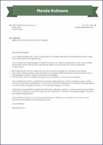 Real Estate Introduction Letter Sample