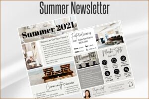 Realtor Real Estate Newsletter Templates