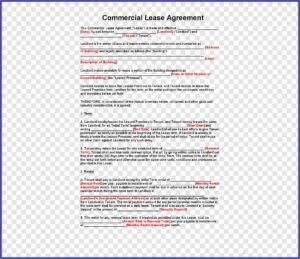 Renewal Lease Agreement Template