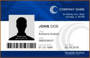 Sample Id Badges Templates