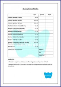 Service Work Order Template Free