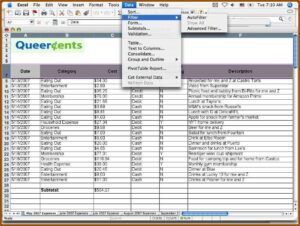Small Business Expense Spreadsheet Template