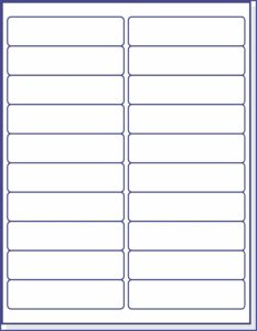 Staples White Shipping Labels Template