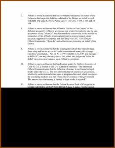 Template Of Affidavit Pdf