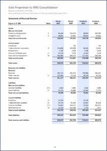 Trust Financial Statements Template South Africa