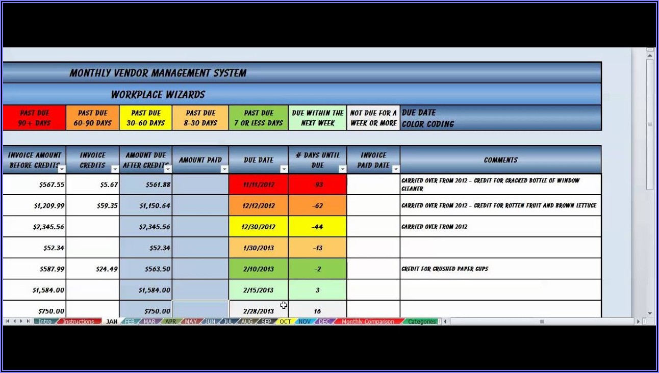 Vendor Risk Assessment Template Xls